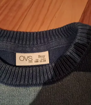 Maglione ragazzo a righe anni 11/12