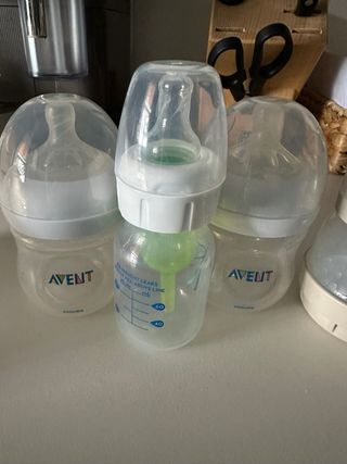 Lote de 8 biberones