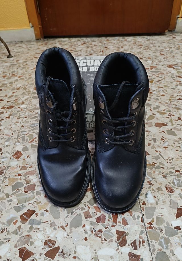 Botas de couro vintage - Tamanho 42
