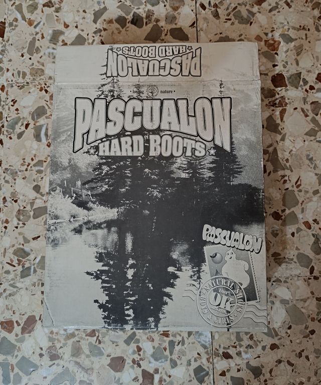 Botas de couro vintage - Tamanho 42