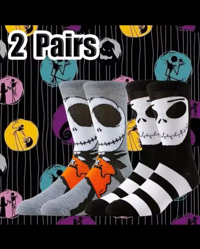 Calcetines Pesadilla Antes de Navidad Tim Burton