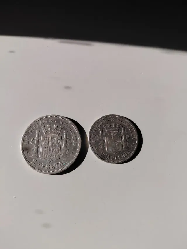 Lote 9monedas antiguas España 1937 y 1949 1870