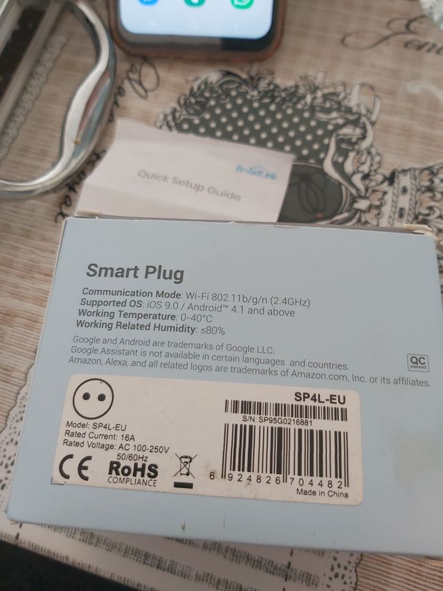 BroadLink Smart Plug Temporizador Inteligente