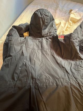 Anorak Geographical Norway Negro/Rojo