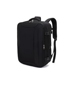 Mochila Viaje Cabina 45x36x20 Negra Nueva