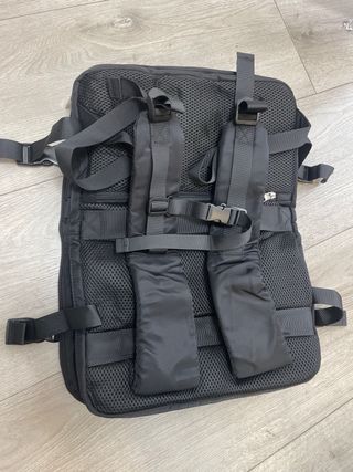 Mochila Viaje Cabina 45x36x20 Negra Nueva