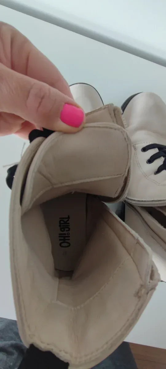 Botas chica o mujer bordadas talla 37