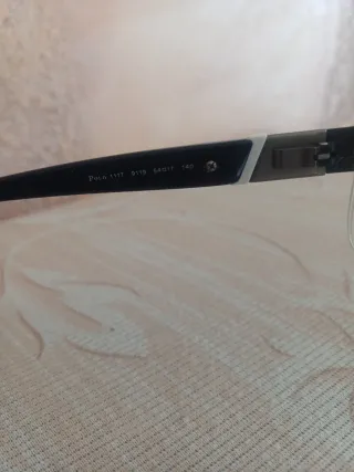 Occhiali Polo Ralph Lauren neri e bianchi