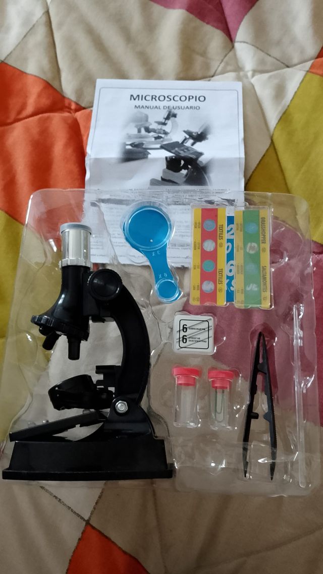 Microscópio Infantil + Acessórios