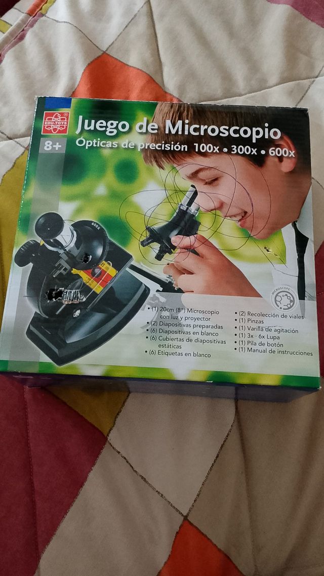 Microscópio Infantil + Acessórios