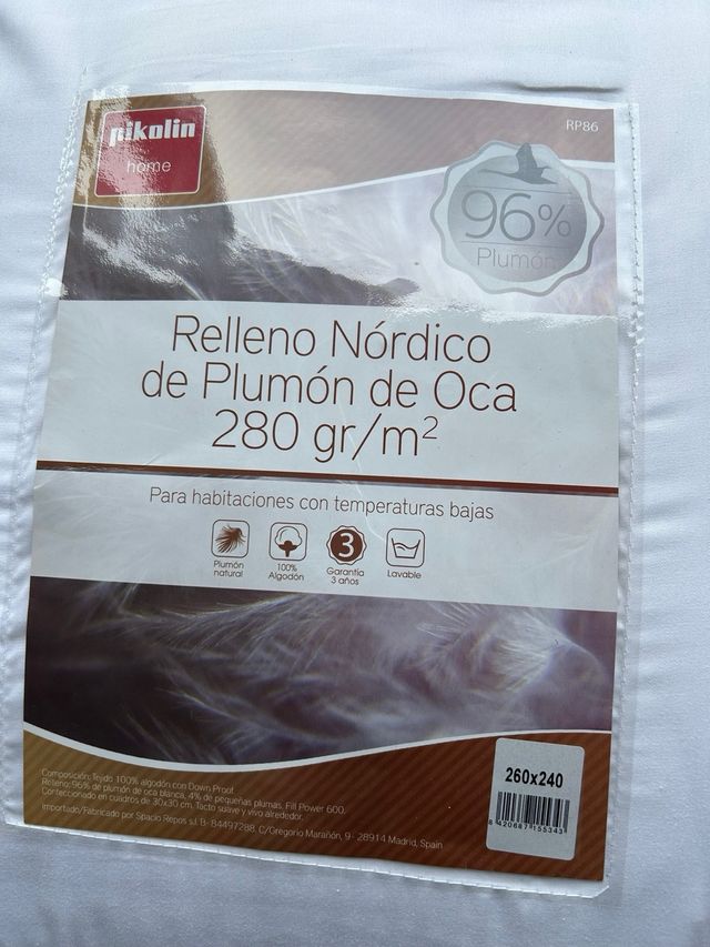 Edredão Pikolin Penas Ganso 260x240cm