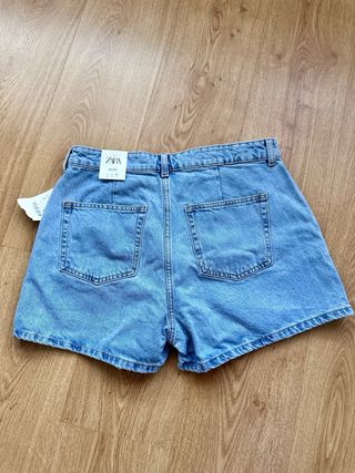 Short vaquero Zara