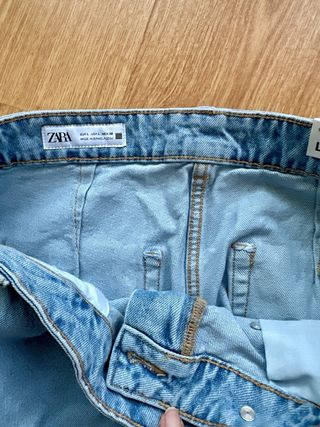 Short vaquero Zara