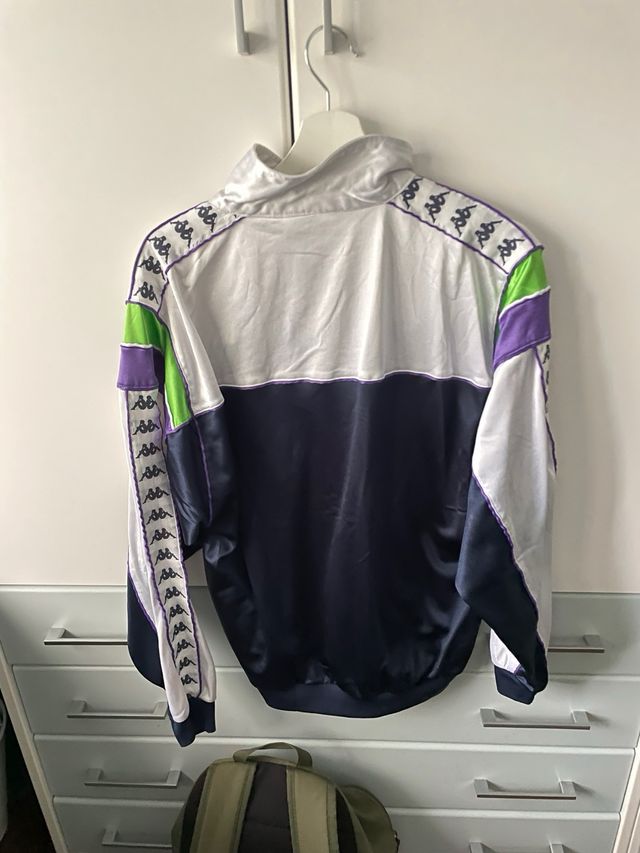 Chaqueta Kappa Vintage Azul y Morado