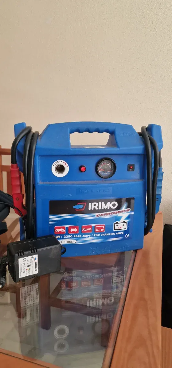 Arrancador Profesional IRIMO CARBOOSTER 12V