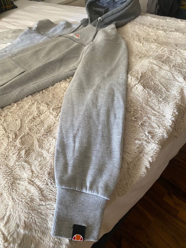 Sudadera Ellesse Gris con Capucha