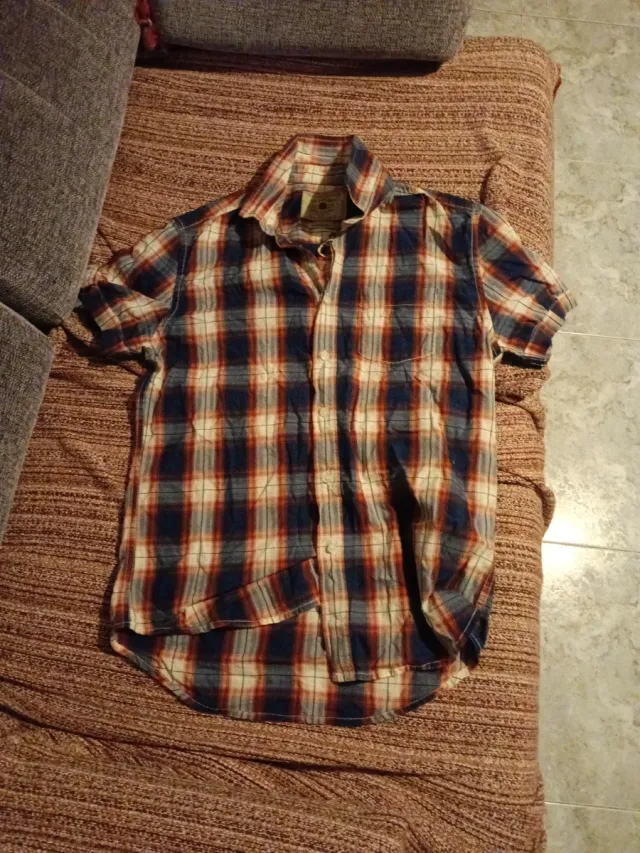 Camisa Zara cuadros hombre Talla M