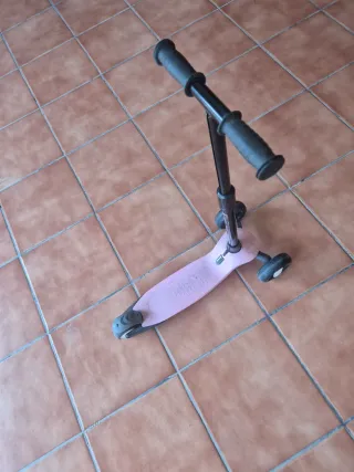 Patinete infantil 3 ruedas rosa