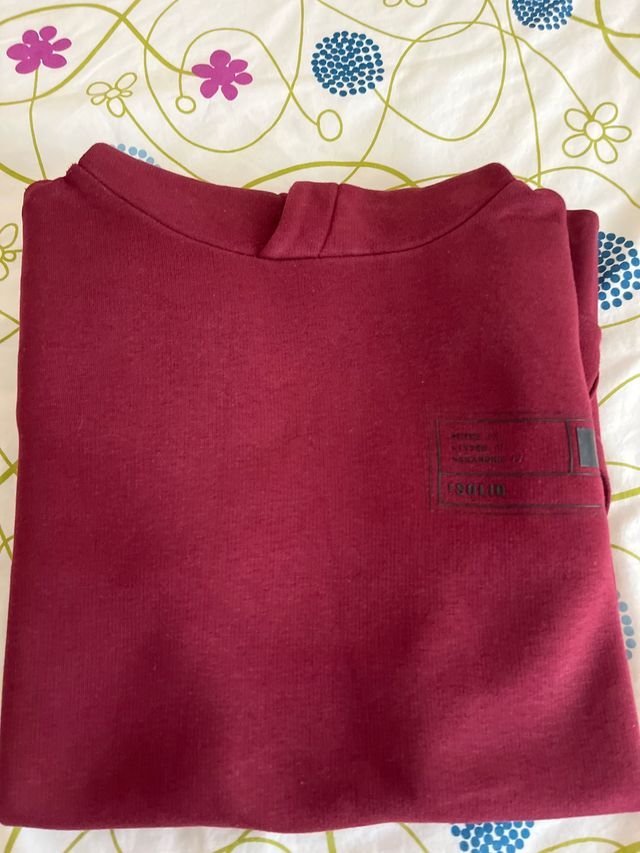 Sudadera Zara Granate