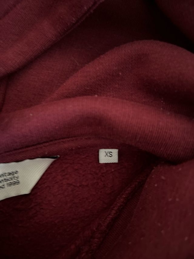 Sudadera Zara Granate