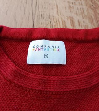 Jersey rojo Compañía Fantástica talla S