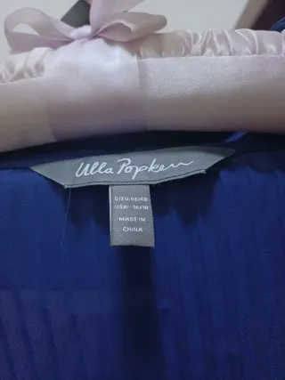 Giacchino blu plissettato