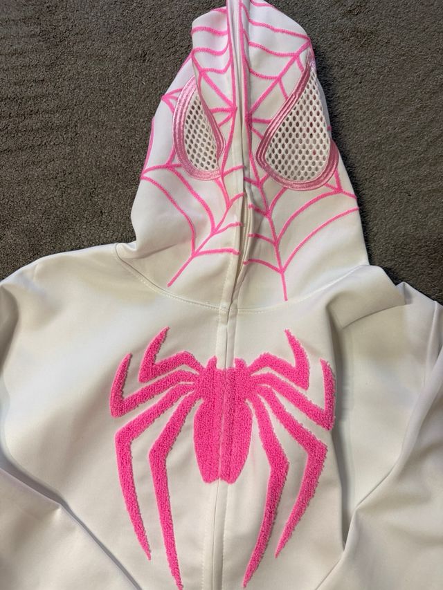 Chaqueta Spider-Man Araña Rosa Nueva talla S