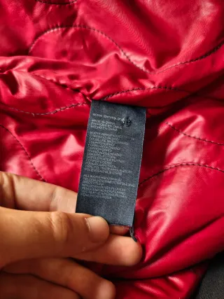 Abrigo Tommy Hilfiger cuadros azul