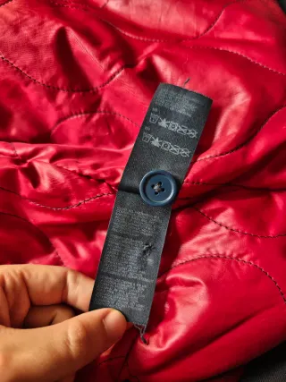 Abrigo Tommy Hilfiger cuadros azul