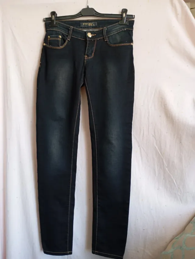 Jeans neri, taglia L