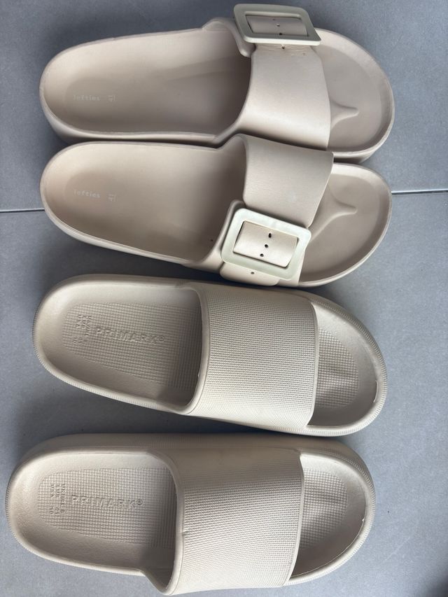Chanclas Primark Beige Talla 41