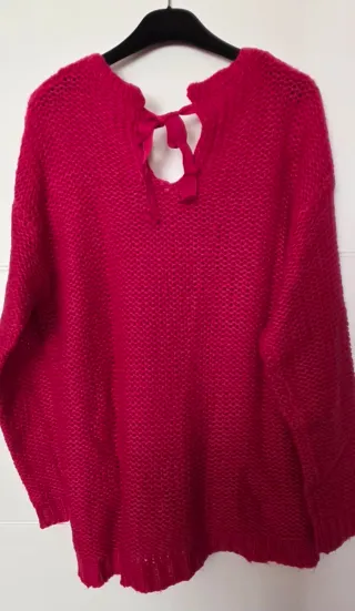 Jersey Easy Wear Rosa Talla L Lazo Espalda