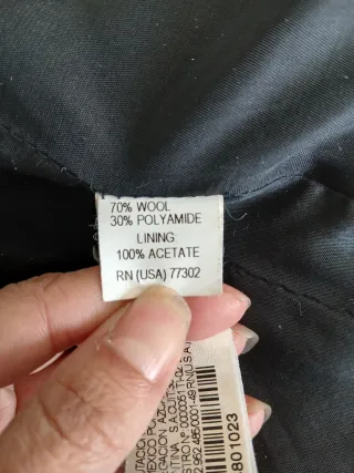 Abrigo corto gris chica