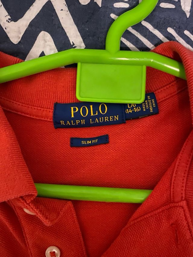 Polo Ralph Lauren Rojo Talla 14/16