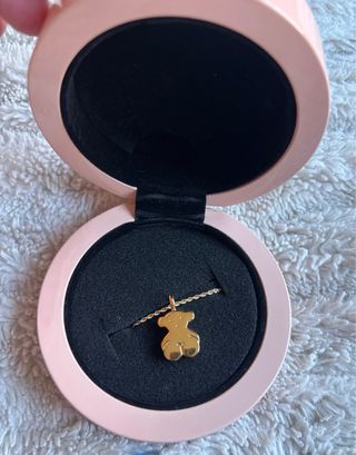 Colgante Oso Tous Oro con Cadena