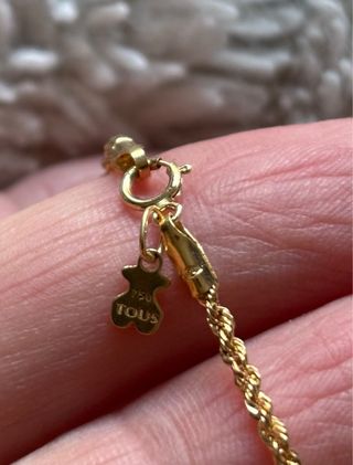 Colgante Oso Tous Oro con Cadena