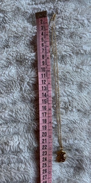 Colgante Oso Tous Oro con Cadena