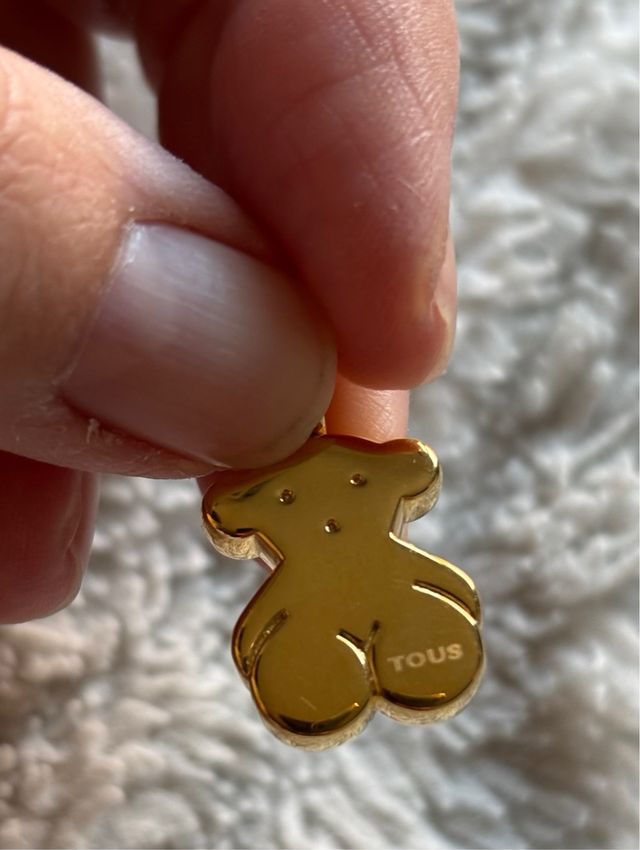 Colgante Oso Tous Oro con Cadena