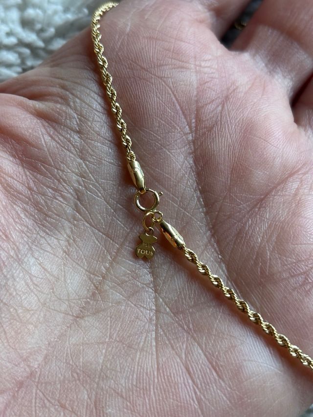 Colgante Oso Tous Oro con Cadena