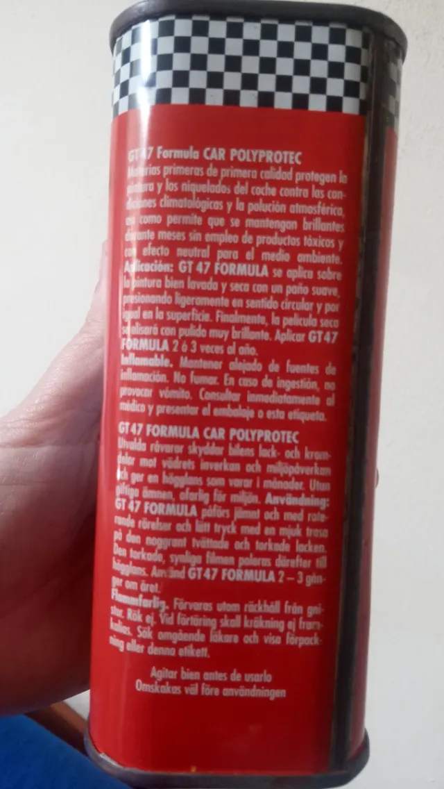 GT 47 Formula Car Polyprotec