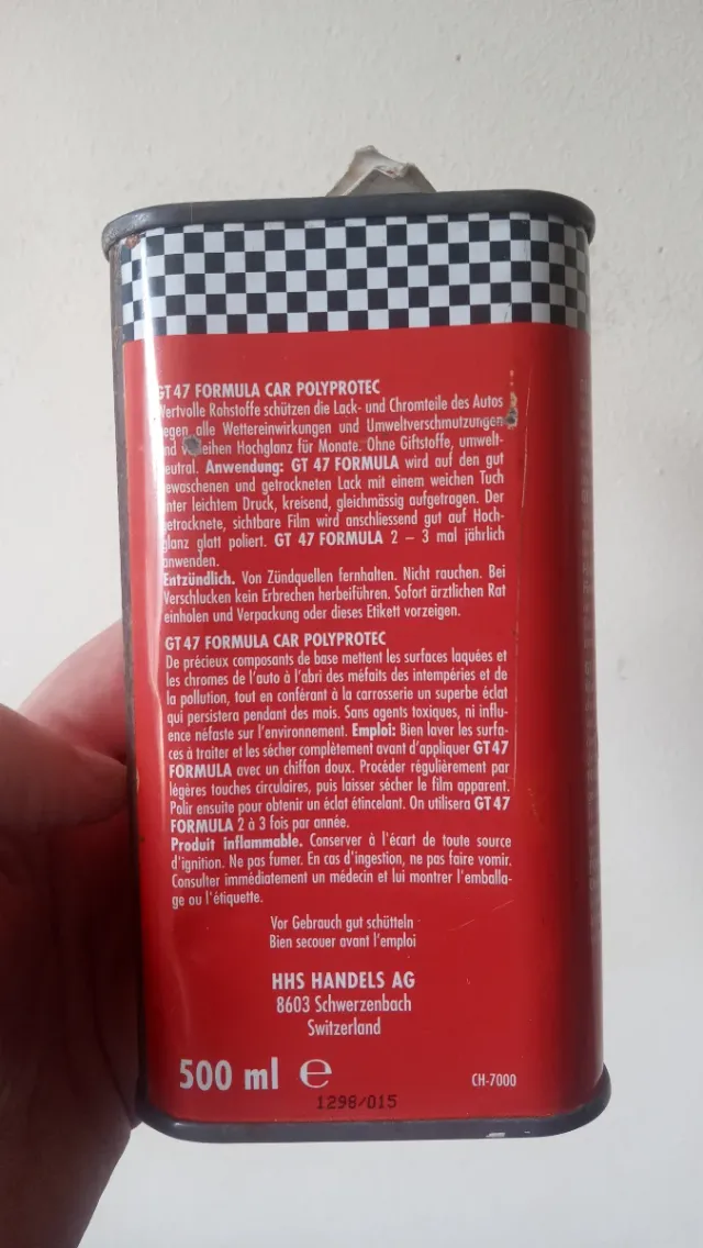 GT 47 Formula Car Polyprotec