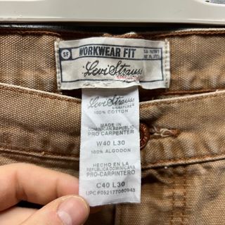 Pantaloni Levi's Strauss Workwear Vintage