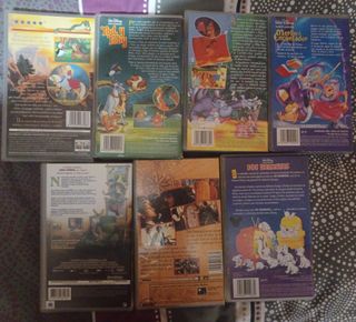 28 Películas VHS Disney Clásicos (Español)
