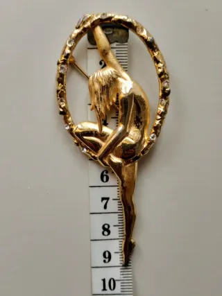 Broche vintage art nouveau. Pieza única