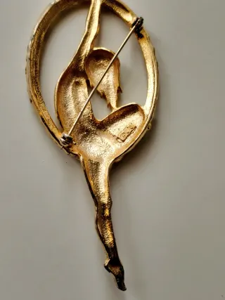 Broche vintage art nouveau. Pieza única