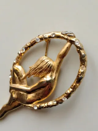 Broche vintage art nouveau. Pieza única