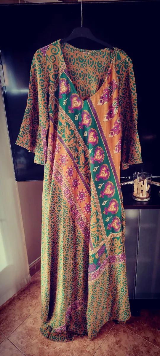 Vestido indio talla única