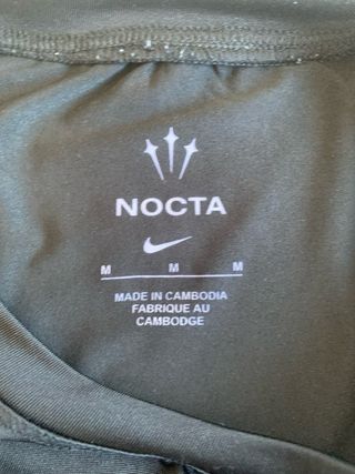 Camiseta Nike x Nocta Negra