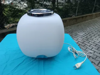 Lampada Design Flower Holder anni '60 Vetro