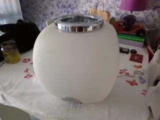 Lampada Design Flower Holder anni '60 Vetro